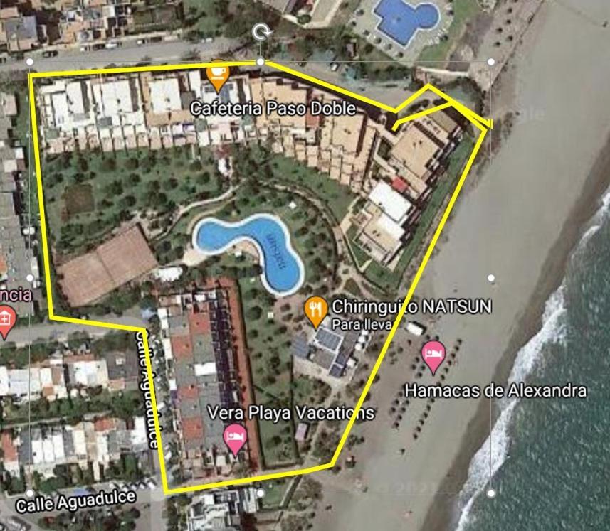 Natura Mediterranea Estudio Naturista Primera Linea Con Piscina Вера Экстерьер фото